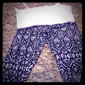 Ann taylor button detail cami/leggings